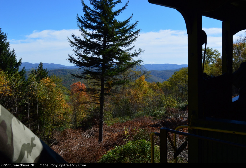 Our view on the train
