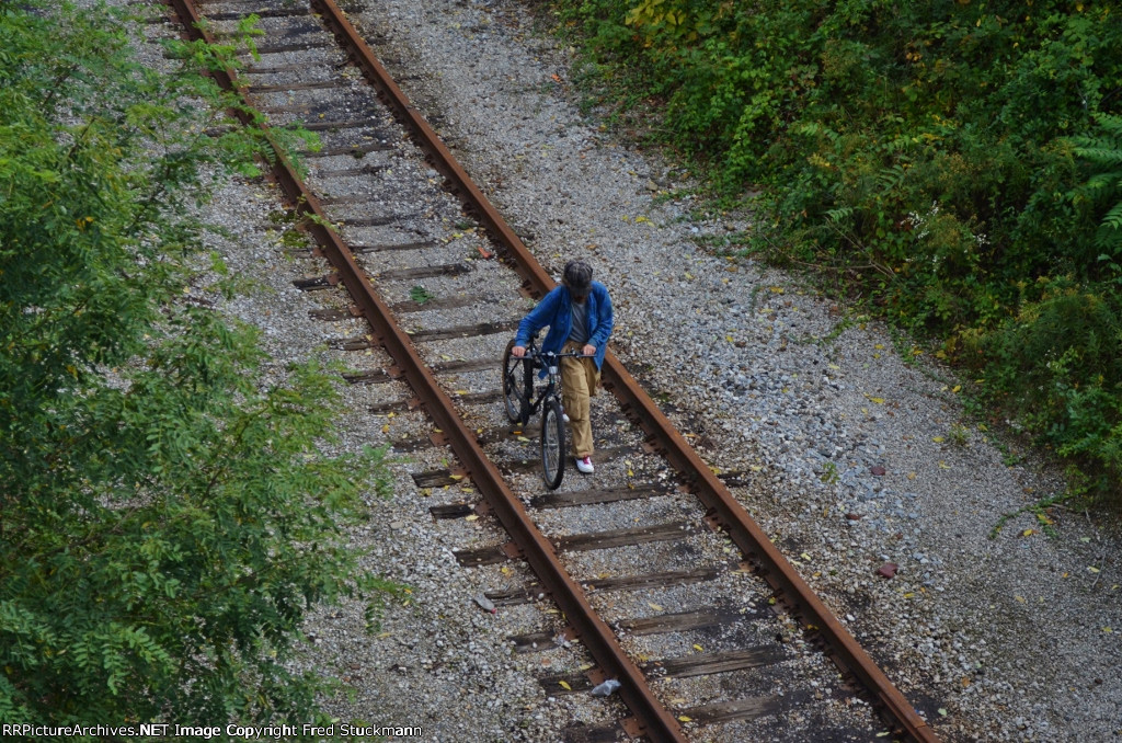 Northbound on the CT&V.