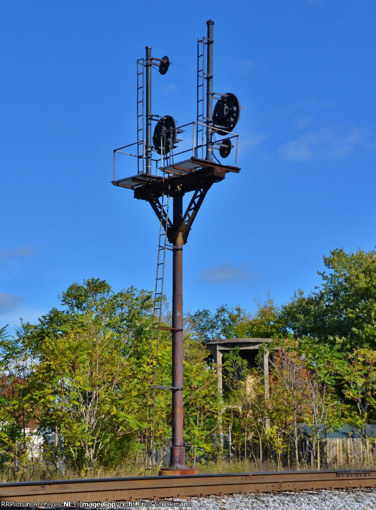 The CPLs at Lambert and the base of the old ERIE water tower.