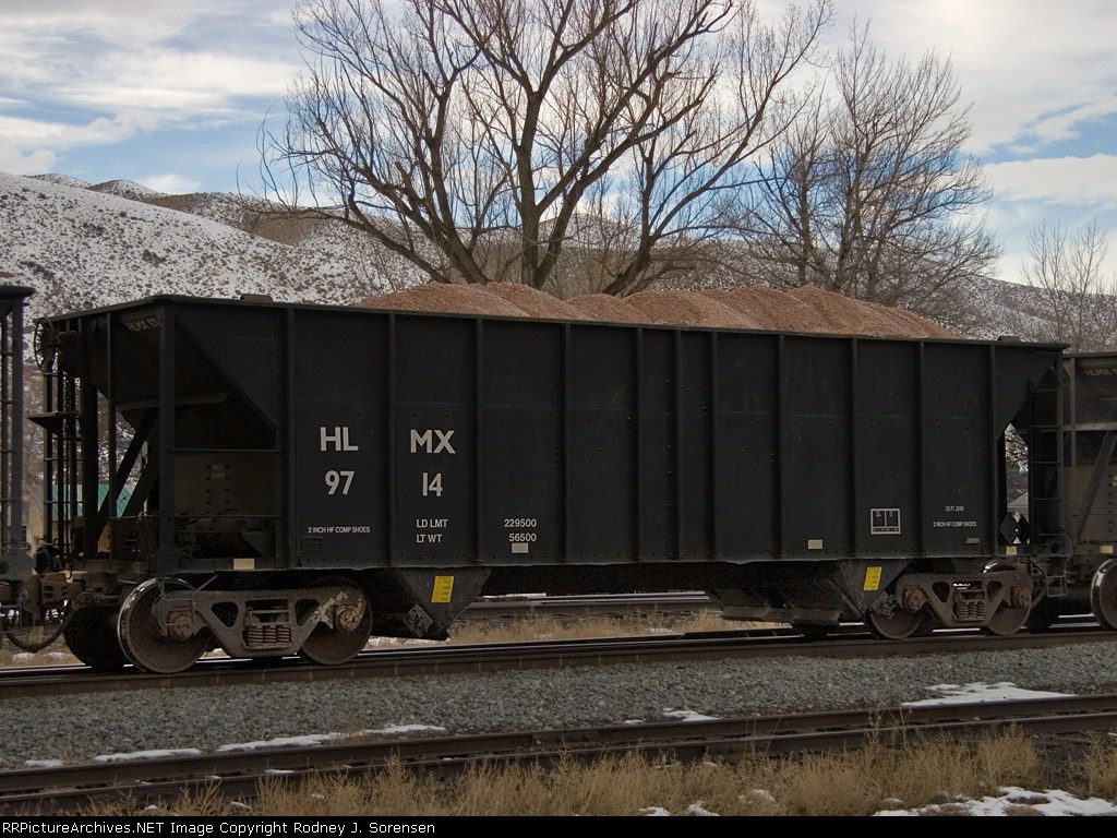 HLMX 9714 loaded with special road salt
