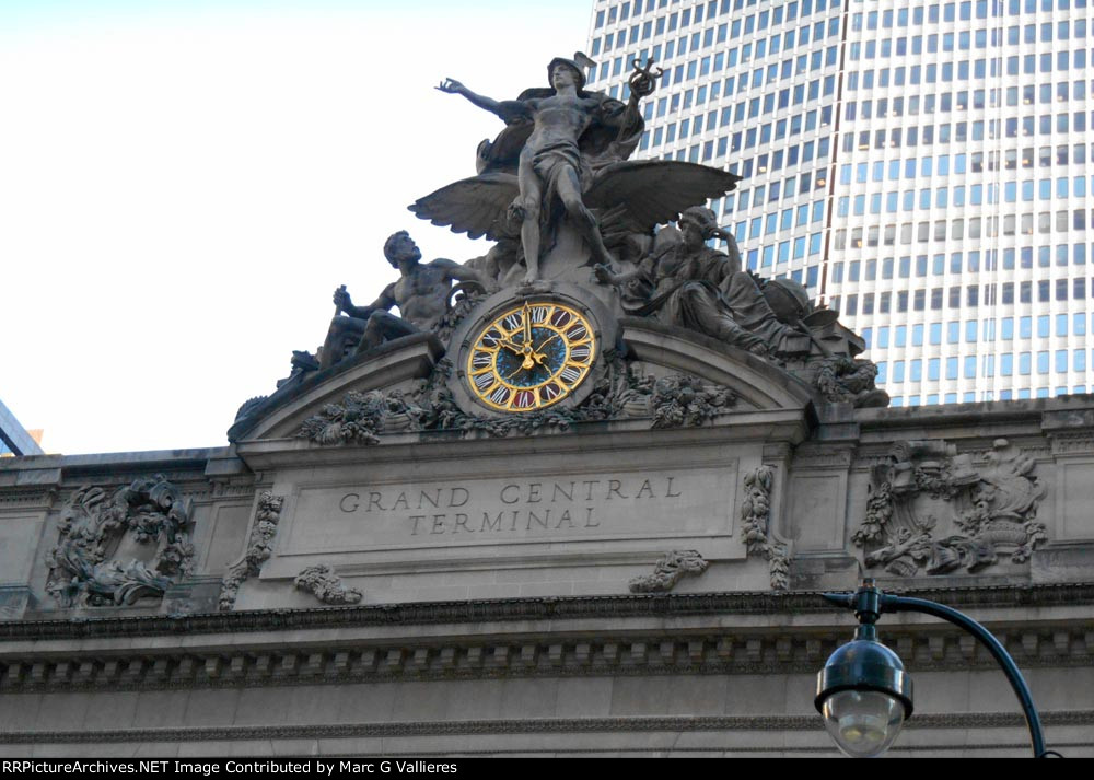 Grand Central Terminal pediment