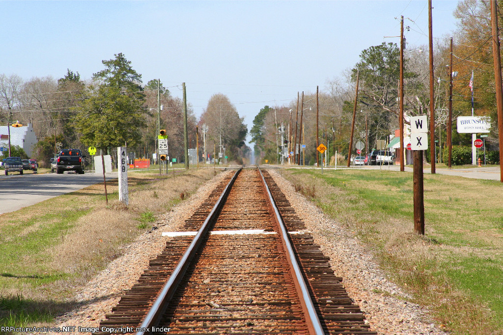 west toward Augusta Ga