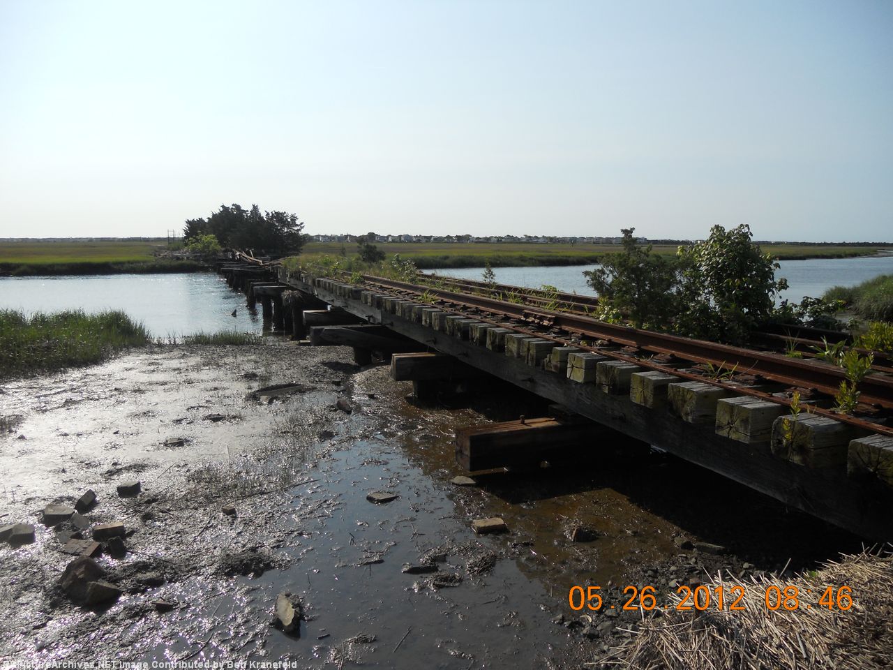 Final bridge spanning a creek before Crook Horn 