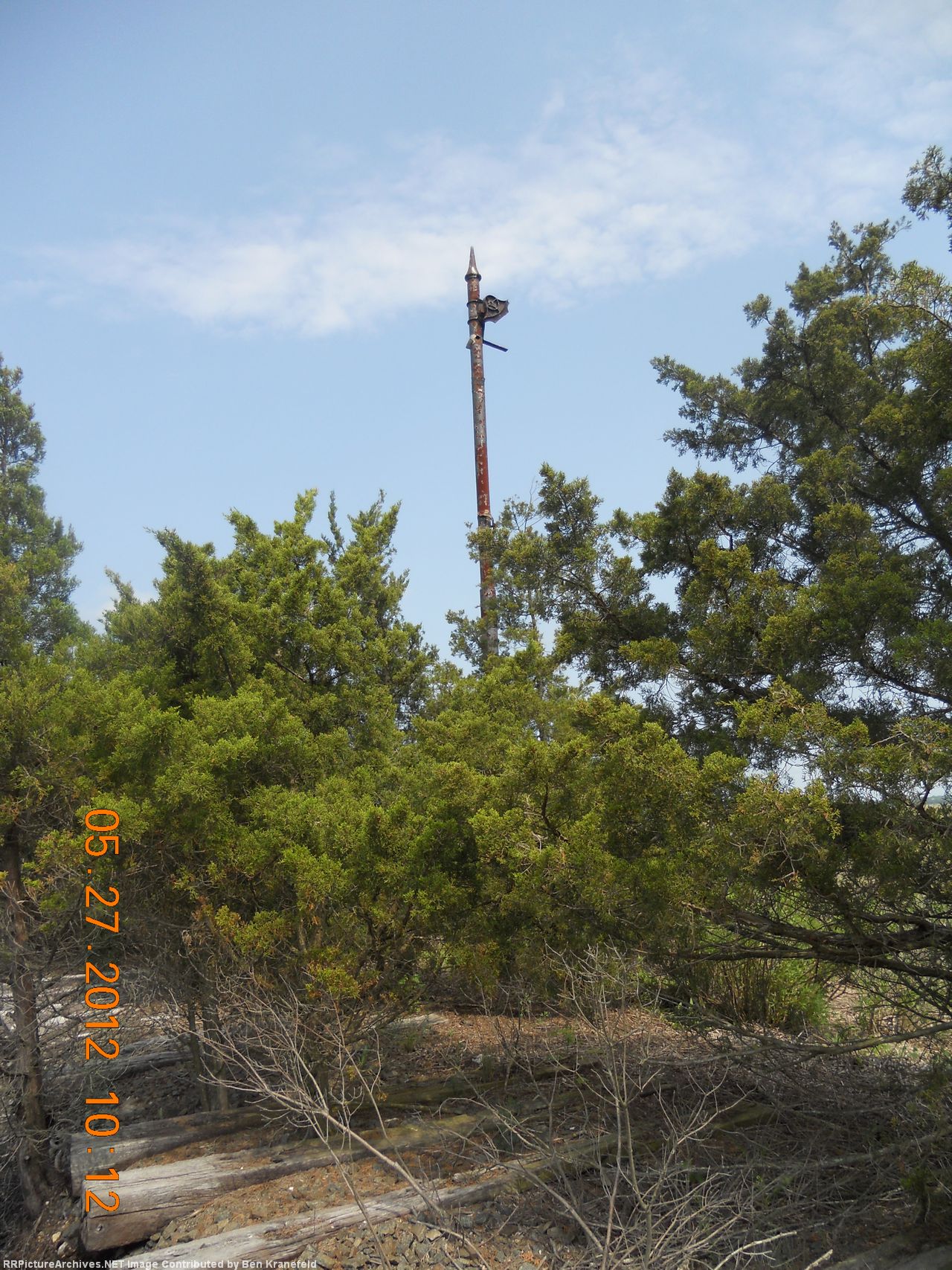 Former semaphore stand