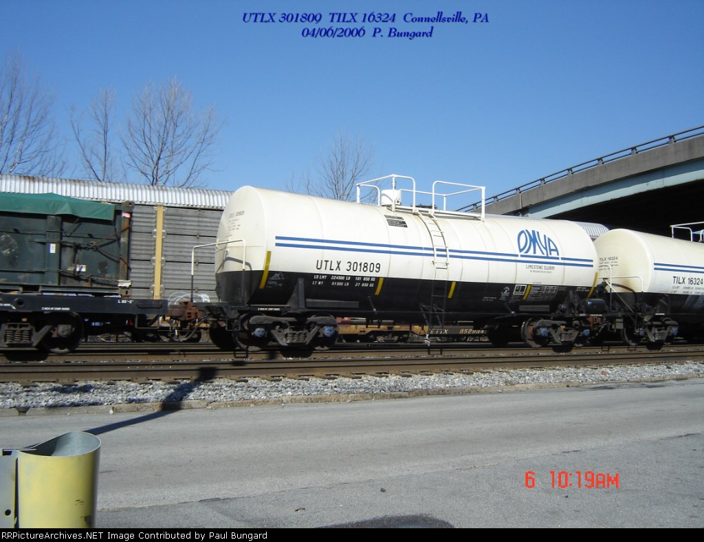 UTLX 301809 Tank Car 04/06/2006