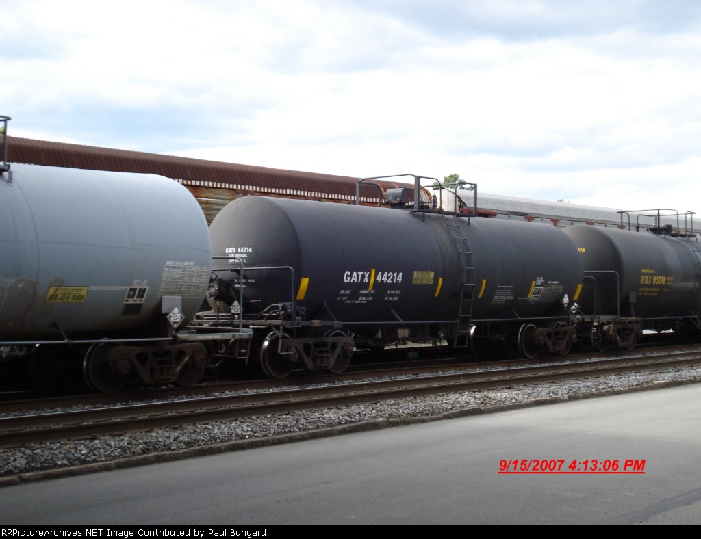 GATX 44214 Tank Car Sept 15, 2007