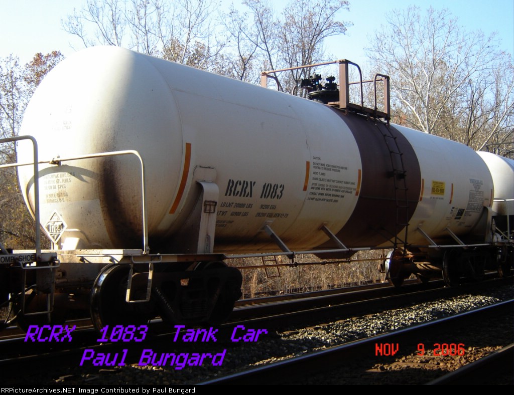 RCR_ 1083   Tank Car   11/09/2006