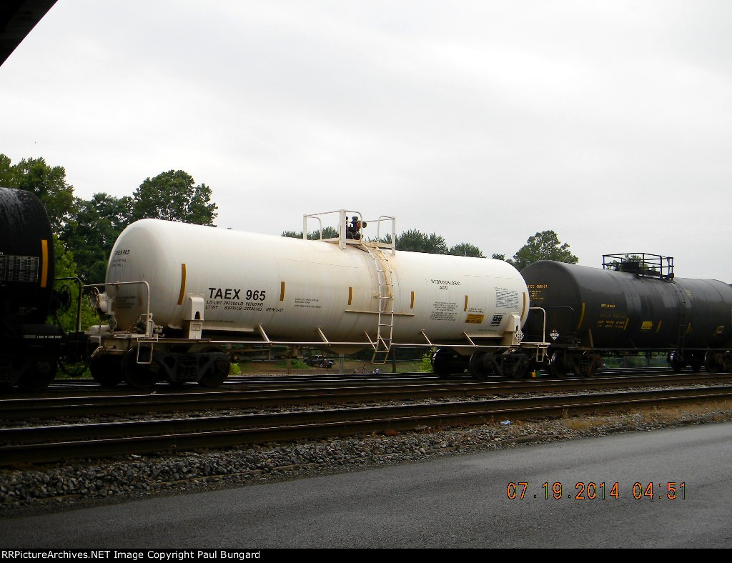 TAEX 965  TANK CAR