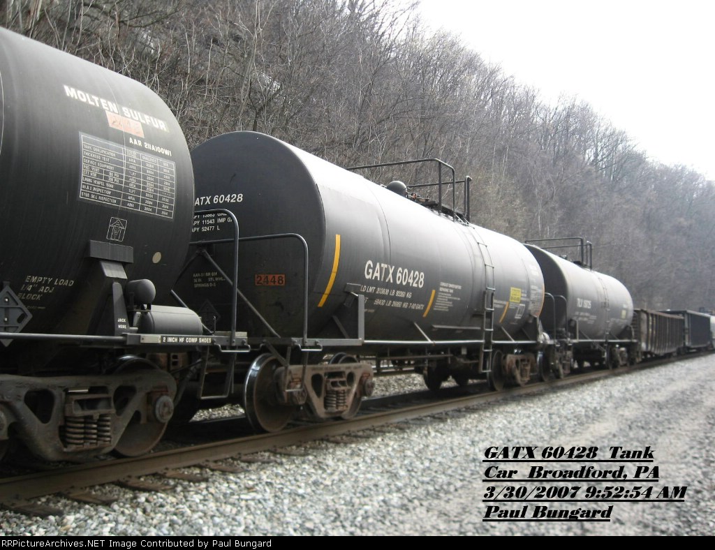 GATX 60428 Tank Car March 30, 2007