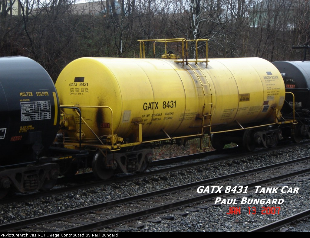 GATX 8431 Tank Car Jan 13, 2007