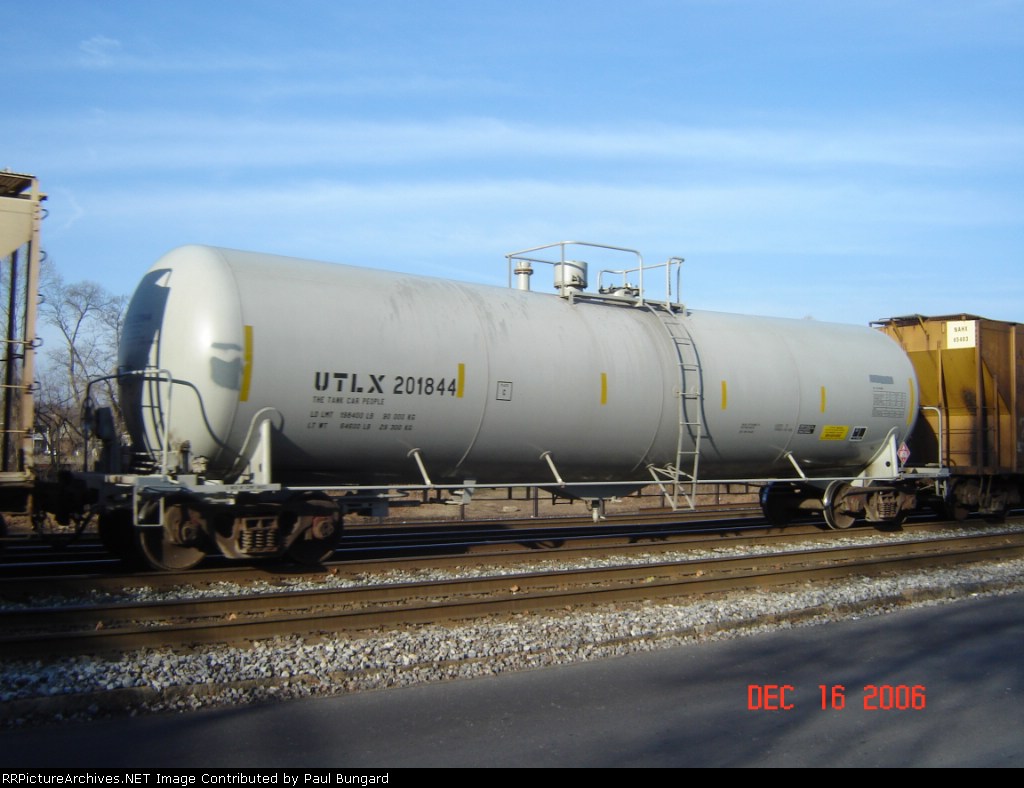UTLX 201844 Tank Car 12/24/2006