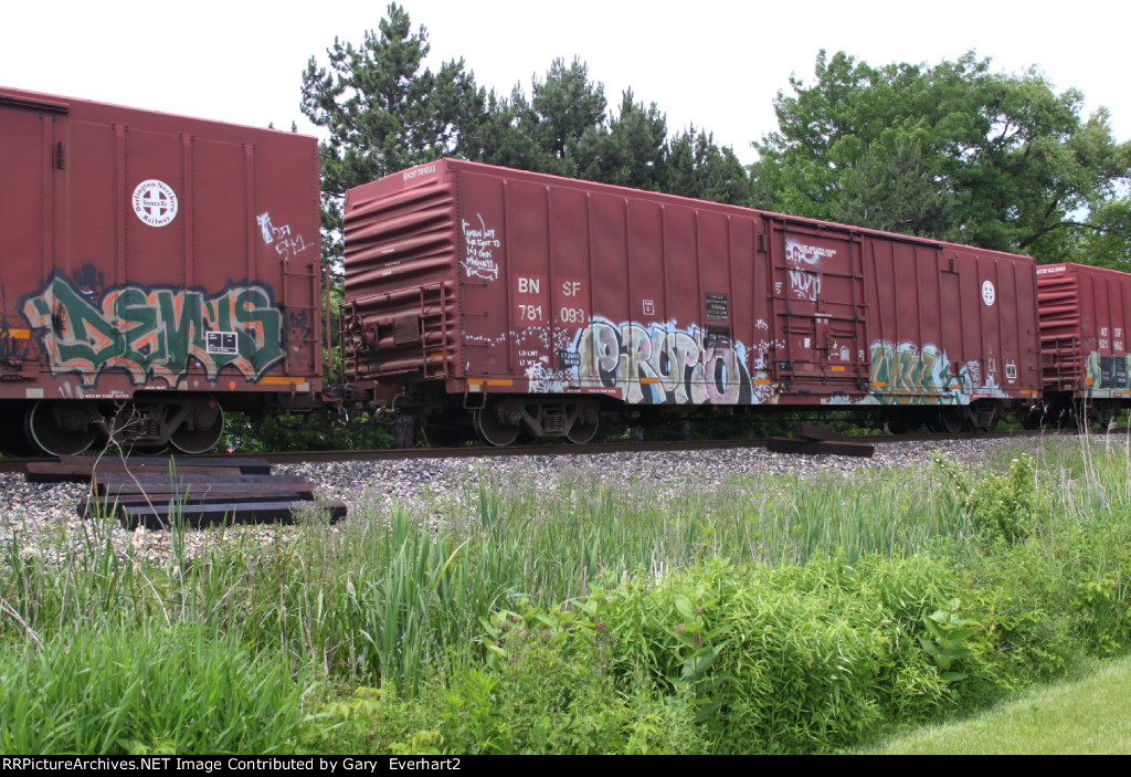 BNSF 781093 - Burlington Northern Santa Fe