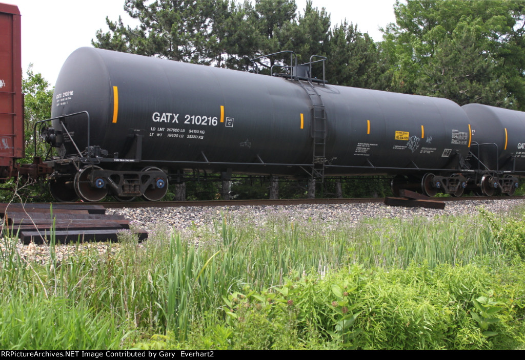GATX 210216 - General American Marks