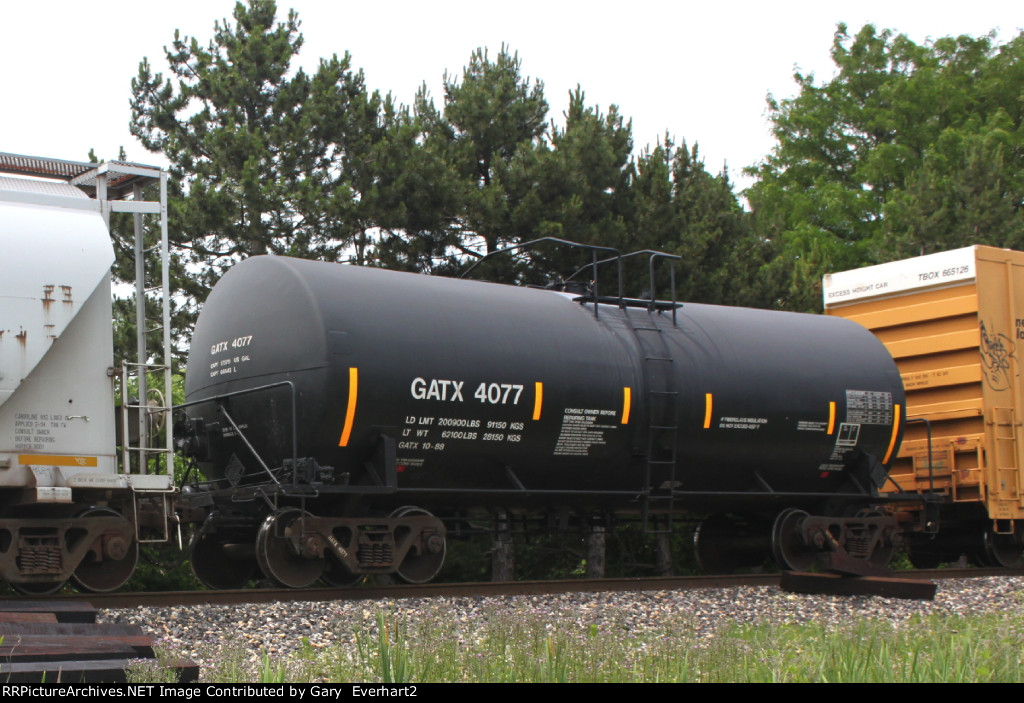 GATX 4077 - General American Marks