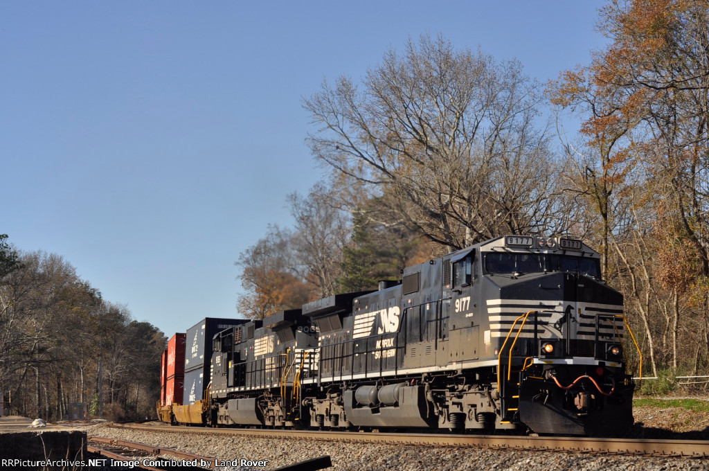 NS 9177 On A Southbound To NS Inman Yard