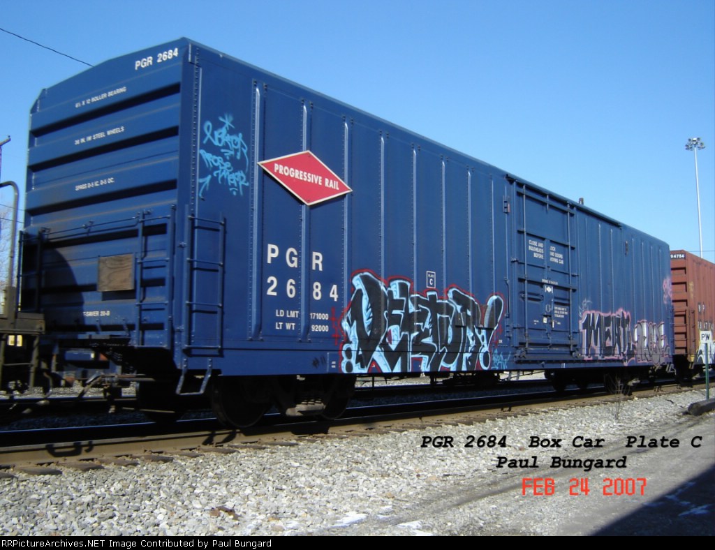 PGR 2684   Box Car   Feb 24, 2007