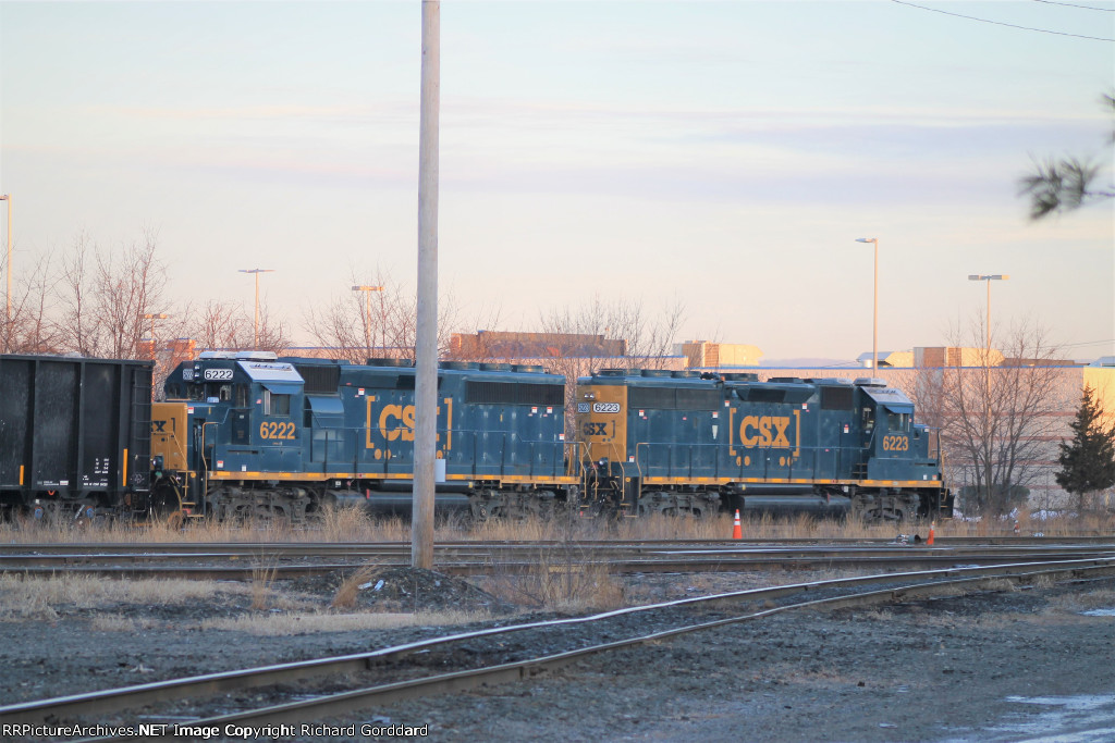 CSX 6222 CSX 6223