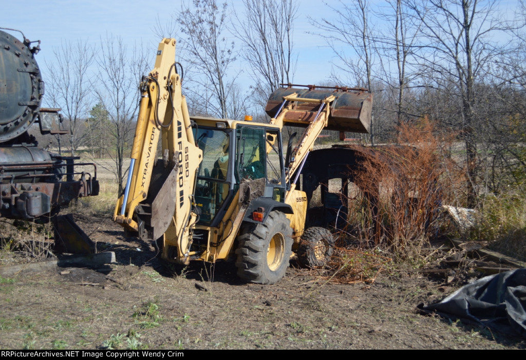 Moving the cab.