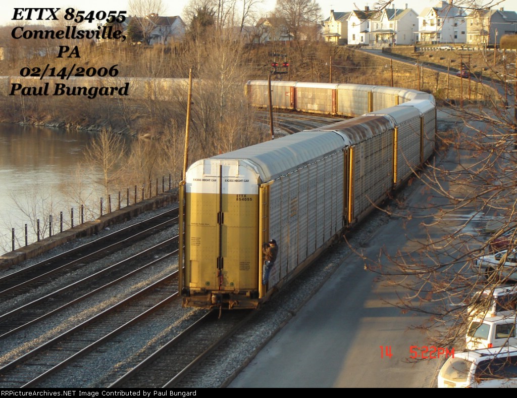 ETTX 854055   Autorack   02/14/2006