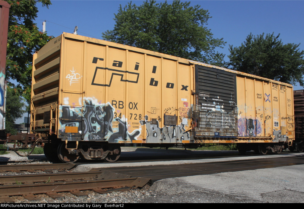 RBOX 34728 - Railbox Co (TTX Co)