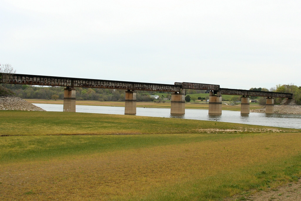 Active bridge across the French Broad river