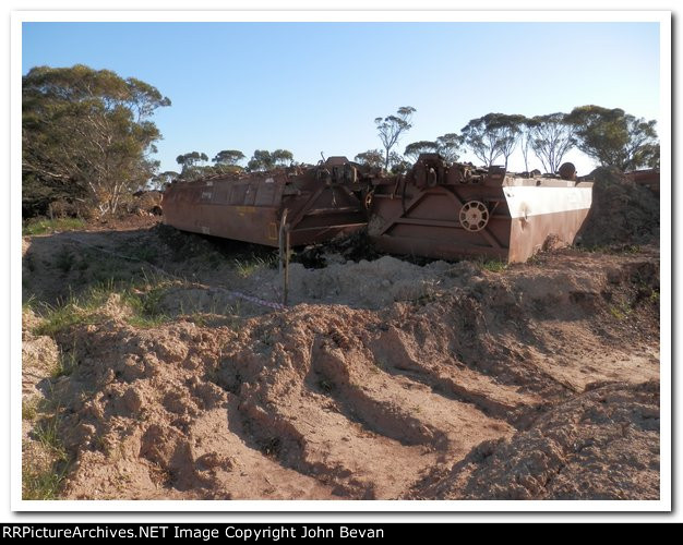 Derailment at Salmon Gums on 20th May 2013