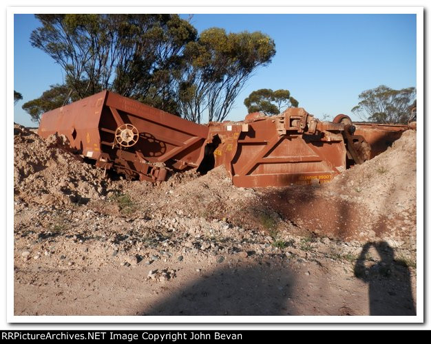 Derailment at Salmon Gums on 20th May 2013