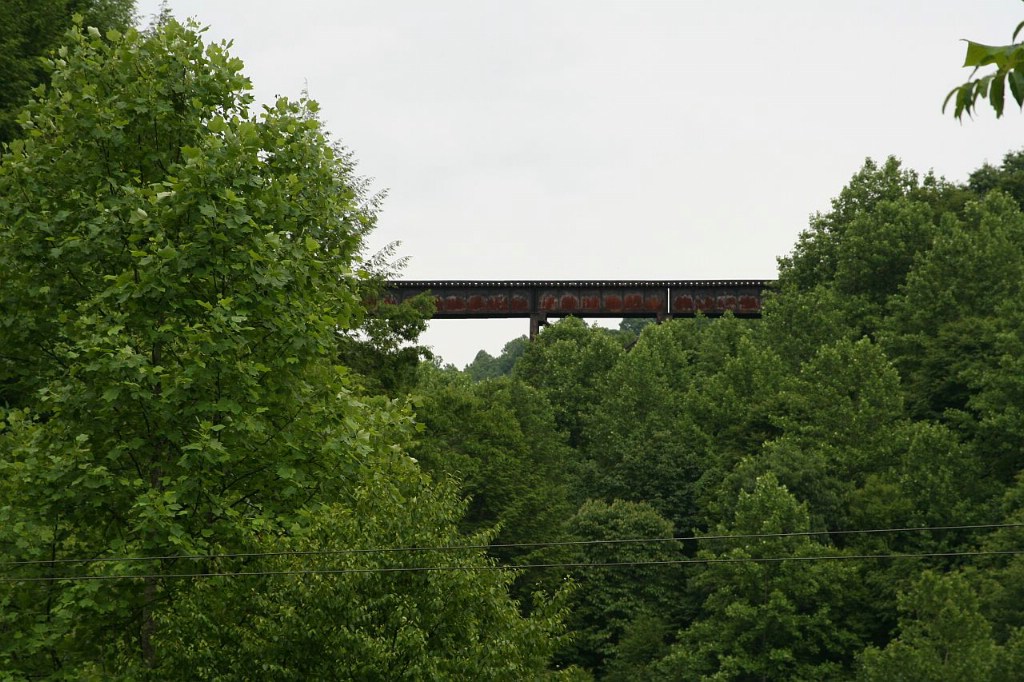 High trestle on the Virginian mainline