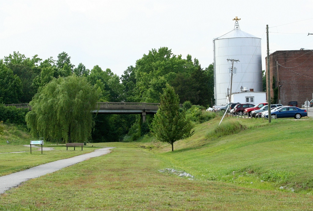 Bridge over ex Virginian mainline