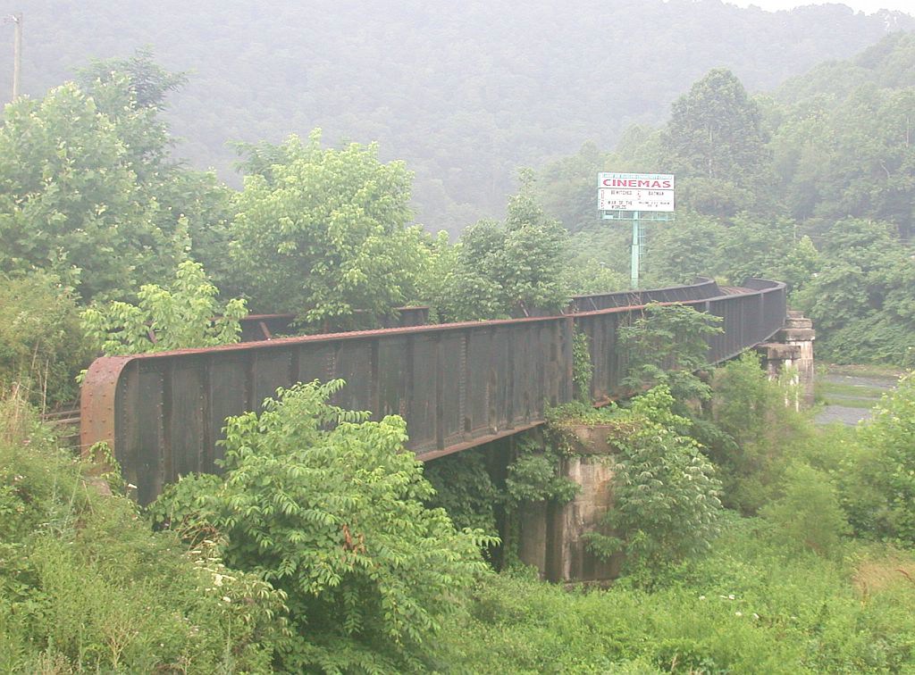 Bridge connecting the old Virginian with C&O