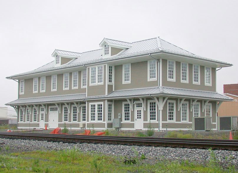 Depot off the former Virginian yard