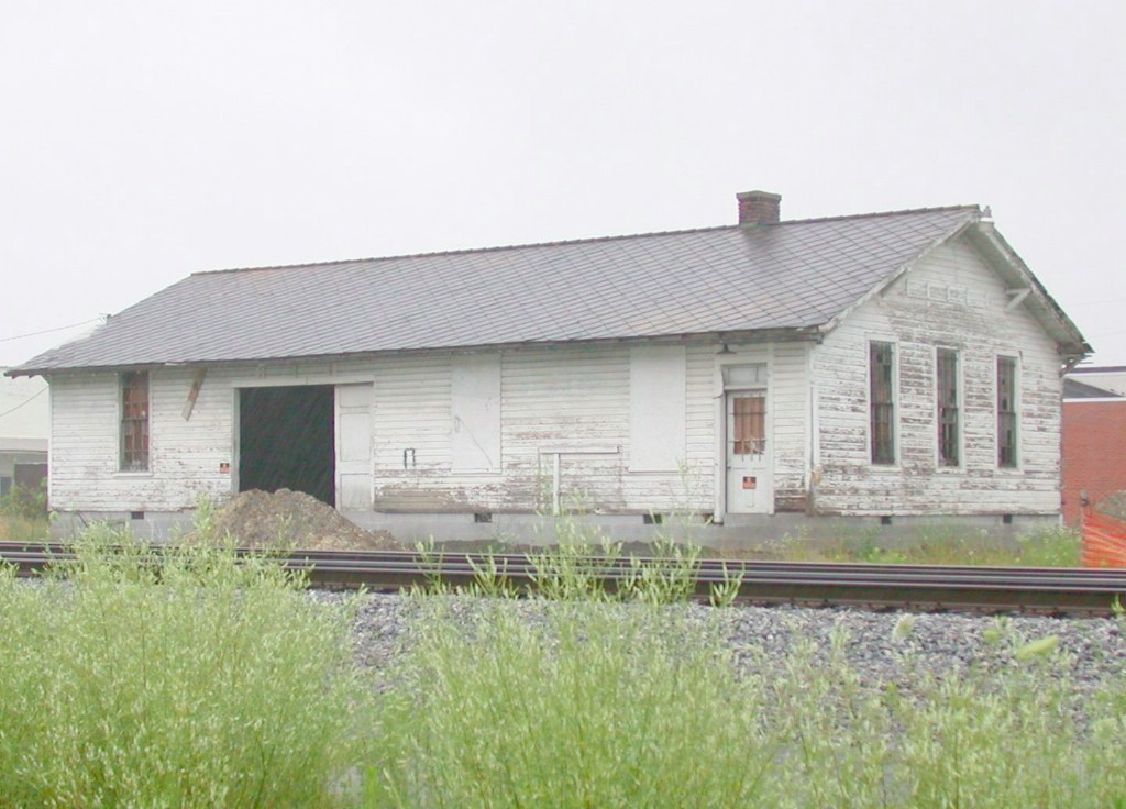 Freight depot off the former Virginian yard