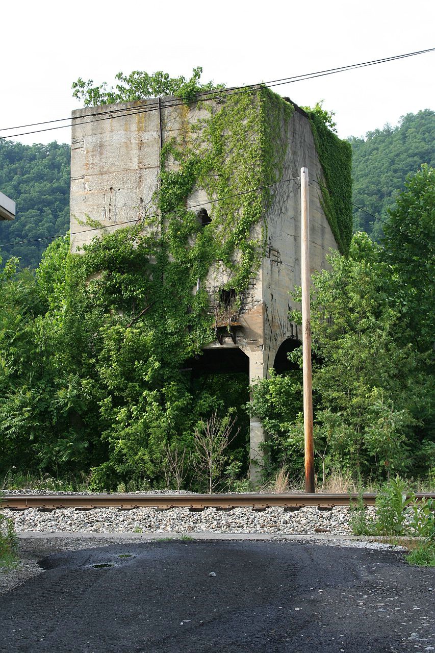 Coal tower slowly going with the natural look