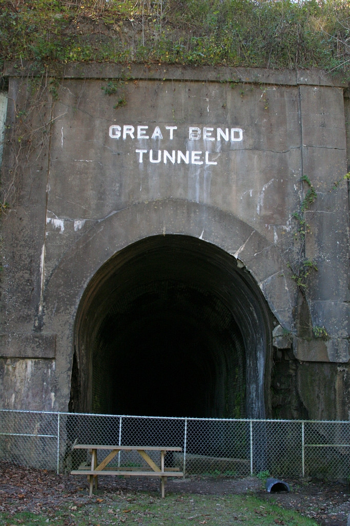 C&O original bore of Great Bend tunnel