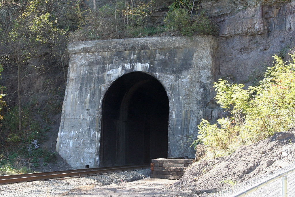 Recent bore of Great Bend tunnel