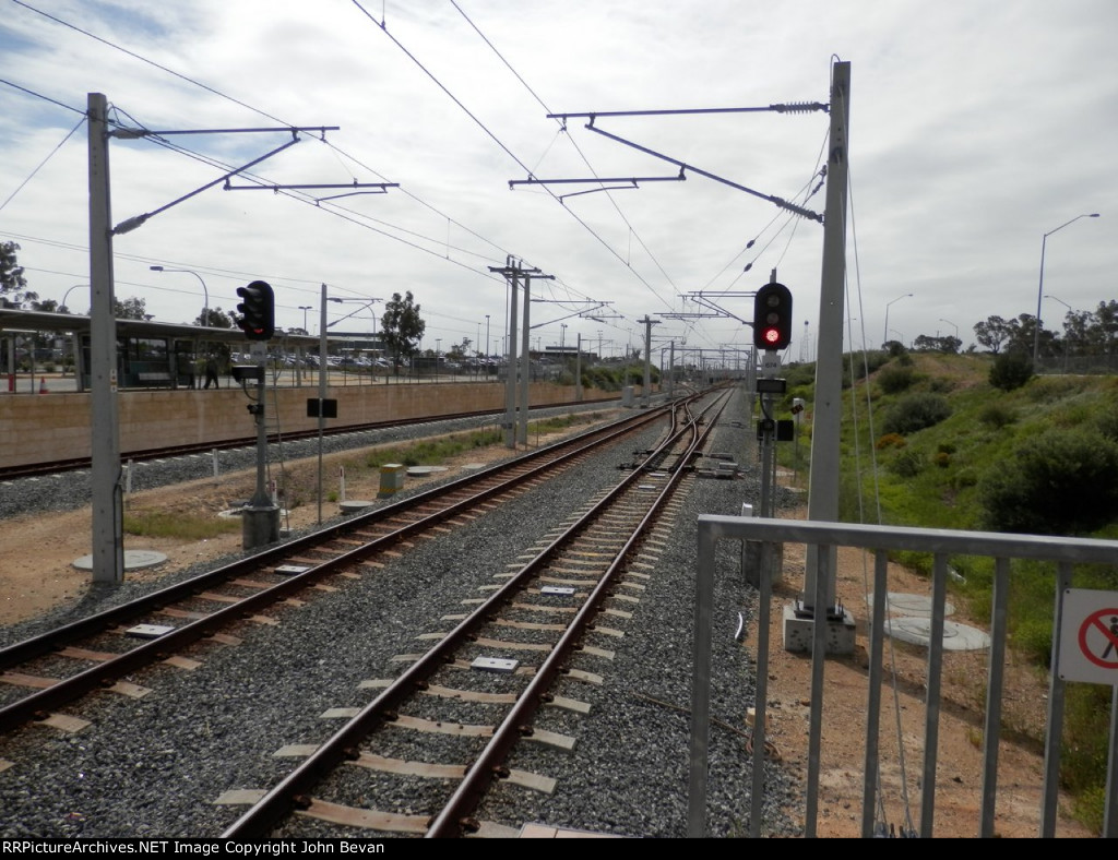 Mandurah to Perth rail line