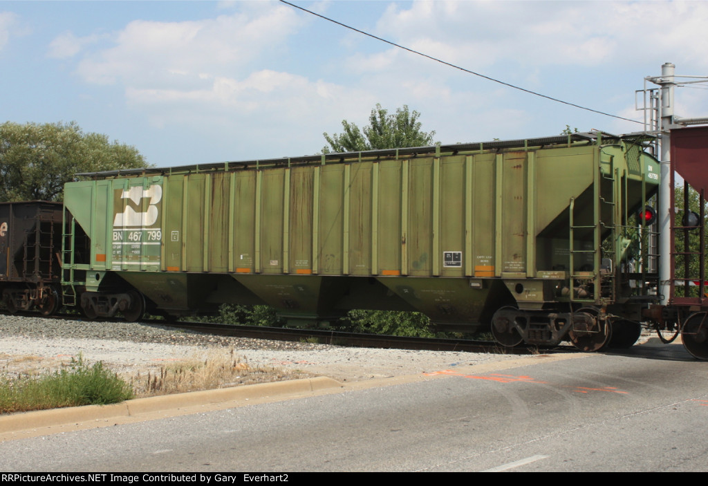 BN 467799 - Burlington Northern