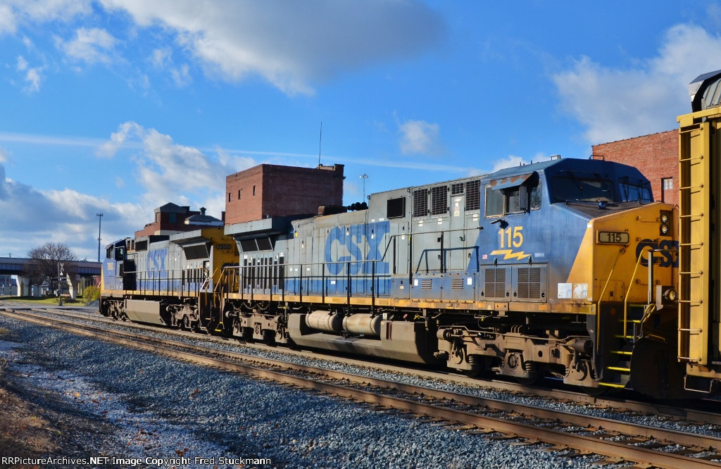 CSX 115 isn't too bad either.