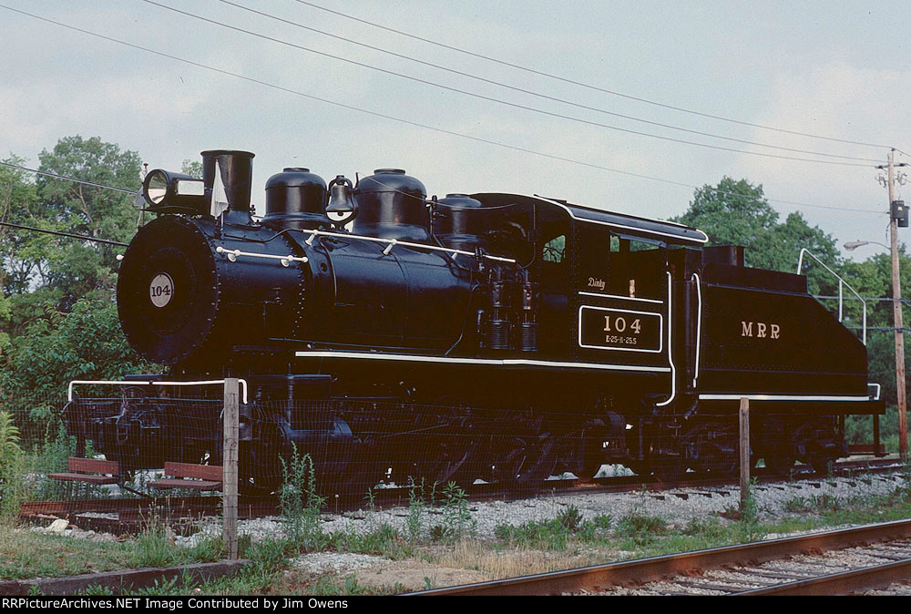 Milstead RR 104 on display