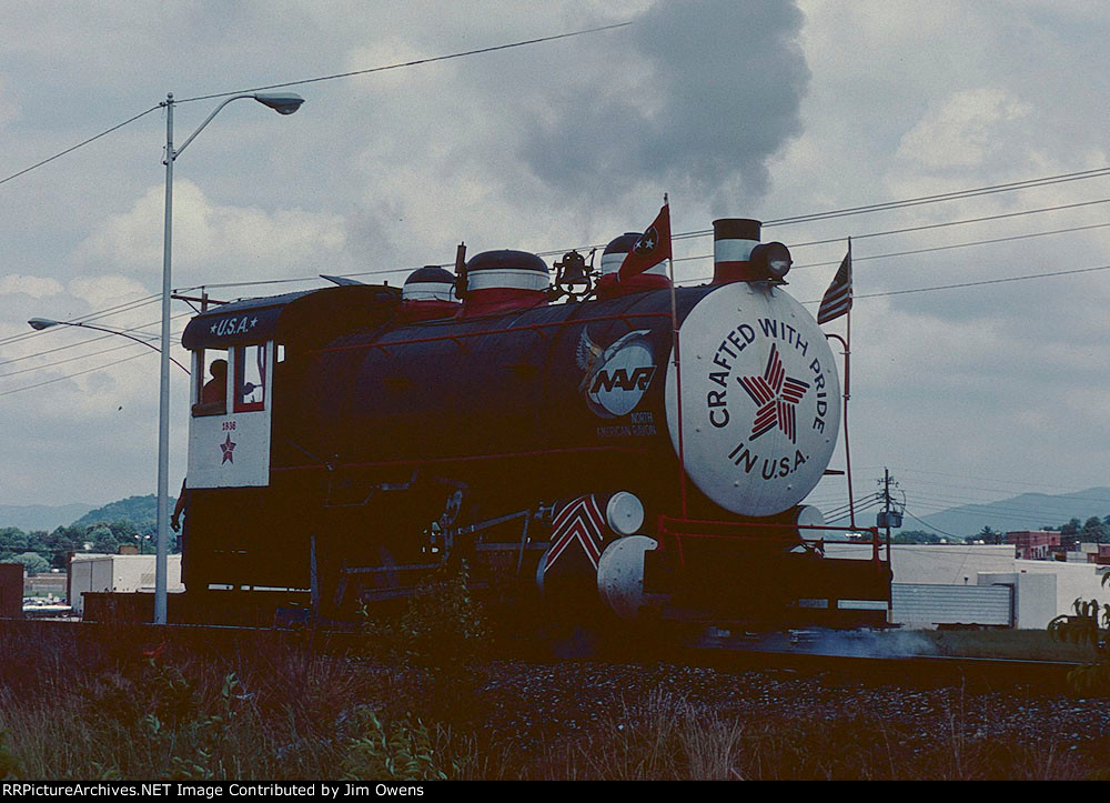 North American Rayon fireless engine 