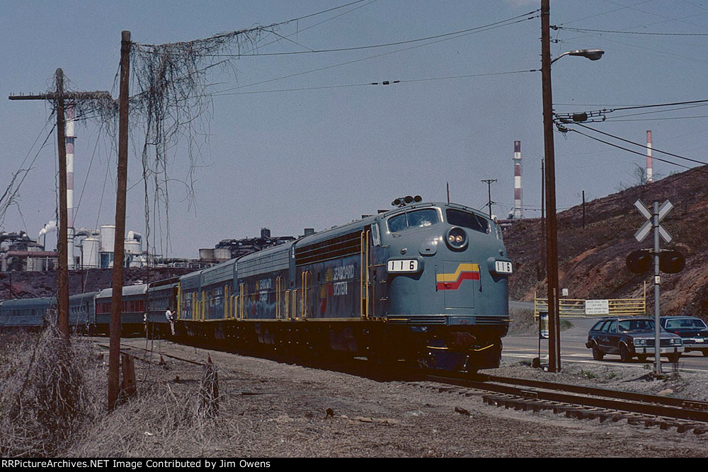 The Etowah Copperhill Rail Excursion, 1986.