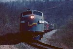The Etowah Copperhill Rail Excursion, 1986, southbound.