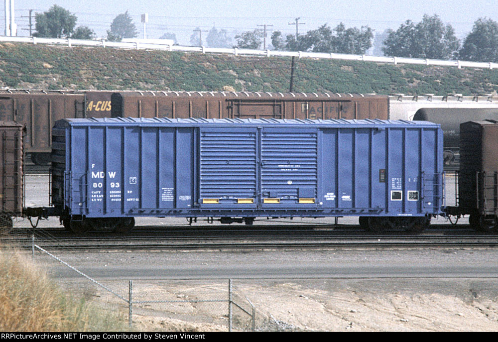 MDW lease from Procor box MDW #8093