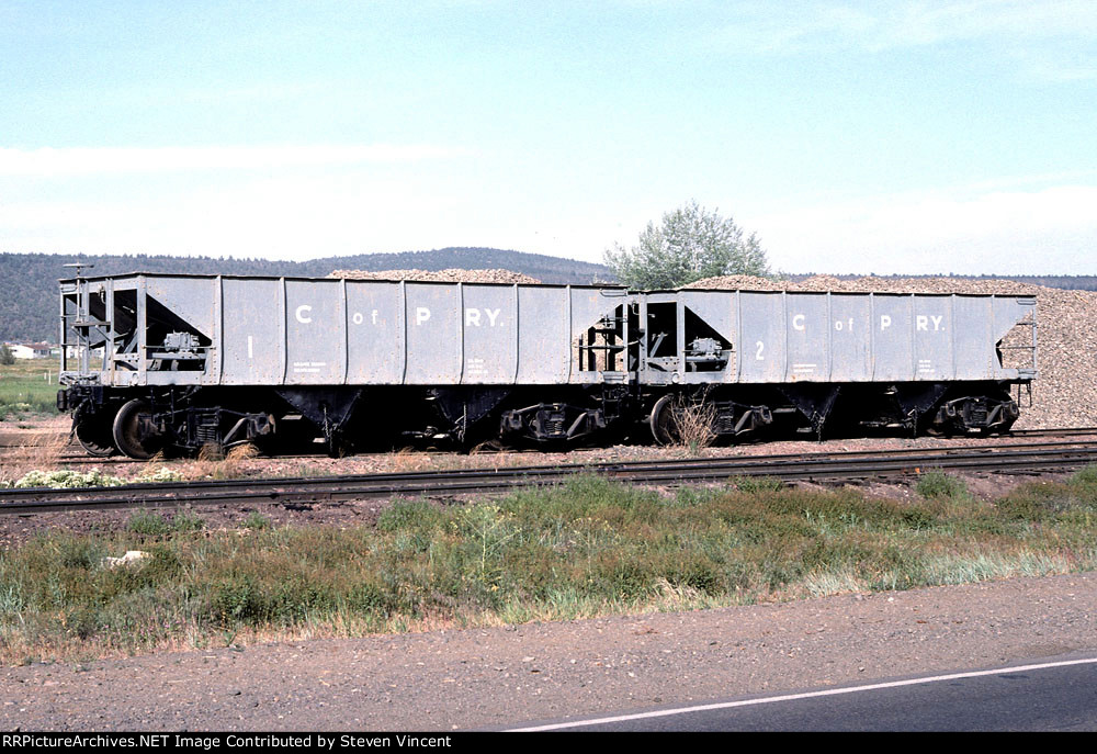 City of Prineville RR ballast hoppers #1 & #2