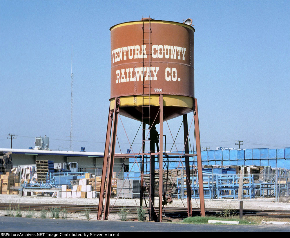 Ventura County Rly water tower