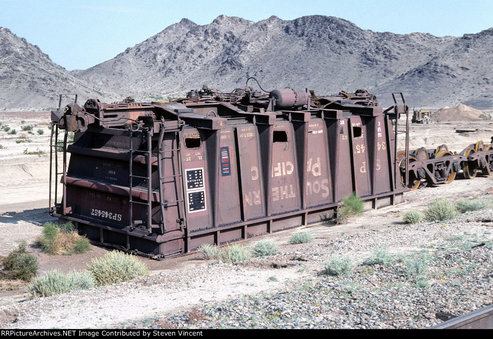 Southern Pacific iron ore gondola SP 345457