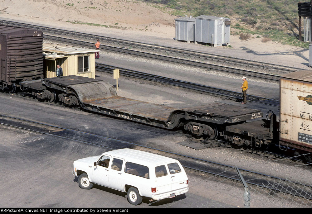 New York Central heavy duty depressed center flat  498988