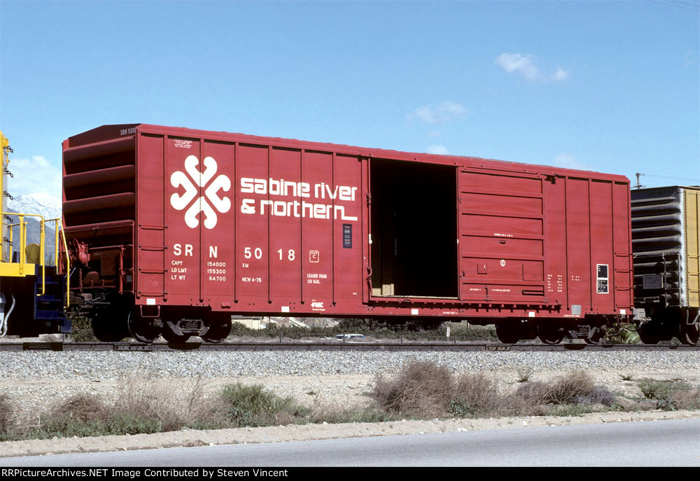 Sabine River & Northern FMC box #5018