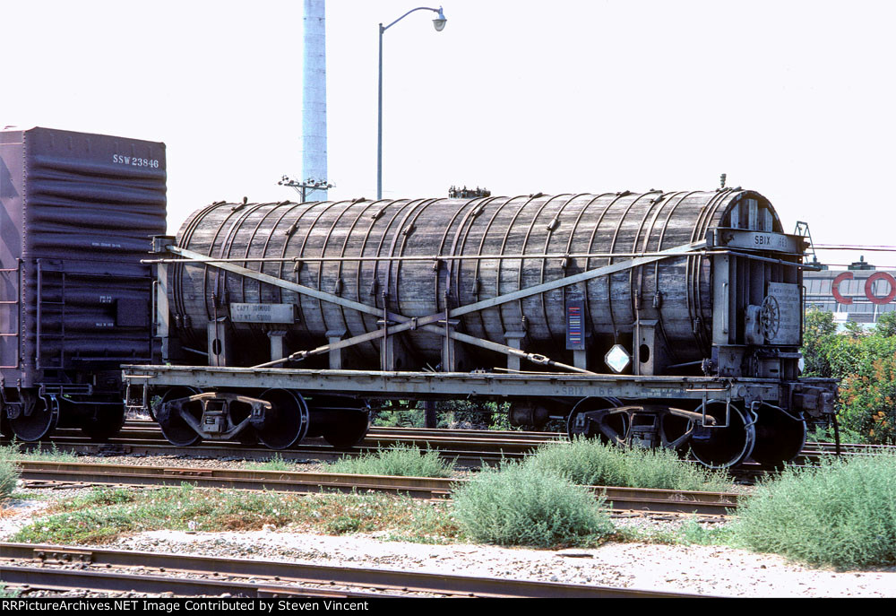 Standard Brands vinegar tank car SBIX #1663