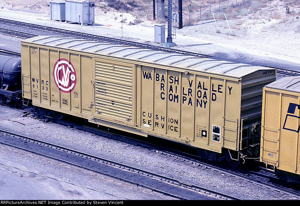 Wabash Valley RR Co boxcar  8132